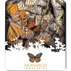 1 Copy Color & 1 Background Color - Hard Surface Mouse Pad, 9" X 10 1/2", With 1/8" Foam Backing