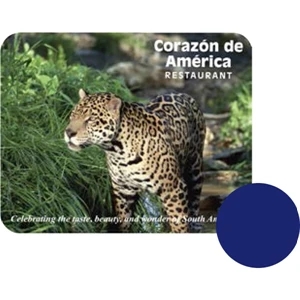 1 Color - Ultra Thin Hard Surface Mouse Pad, 6" X 7 1/2", With Repositionable Backing
