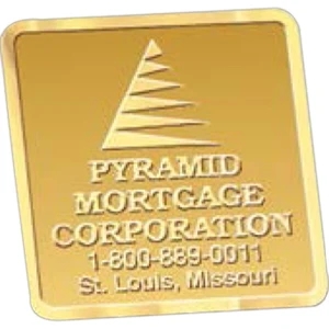 Red, Blue, Light Green Or Black Background - 1 1/2" X 1 1/2" - Embossed Foil Seals Die Cut Roll Labels
