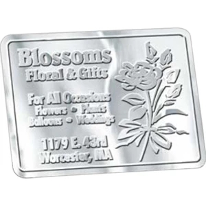 Red, Blue, Light Green Or Black Background - 1 1/2" X 2" - Embossed Foil Seals Die Cut Roll Labels