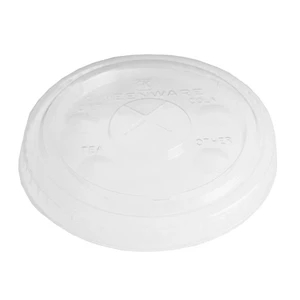 Clear Straw-Slotted Lid