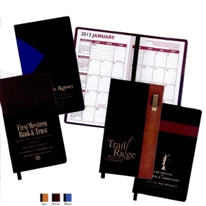 Lafayette - Soft Cover 2-tone Vinyl Designer Address Book, Page Dedicated For Emergency Contact