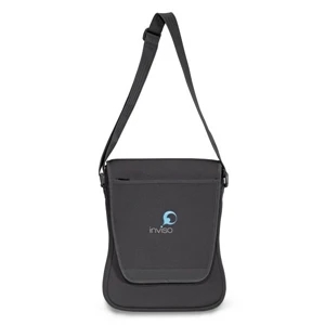 Ultrabook (tm) - Neoprene Computer Messenger Bag With Multi-function Organizer Under Front Flap