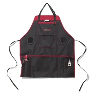 Grill & Groove - Polyester Apron With Speakers And Insulated Beverage Pocket