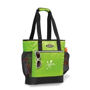Igloo (r) Maxcold (tm) - Citron Green - Insulated Cooler Tote With Multiple Pockets For Storage
