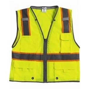 Ml Kishigo - 2 X L - Orange Class 2 Vest With Reflective Trim. Blank Product