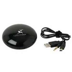 Boompod Bluetooth (tm) - Speaker With Rechargeable Lithium Battery; 1 5/8" X 3 1/4"