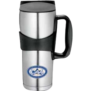 Zippo (r) - 16 Oz Stainless Steel Travel Mug With Stainless Steel Liner
