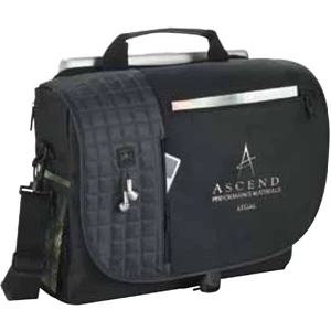 Verve - Computer Messenger Bag Made Of 600d Polycanvas And Nylon Accents