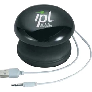 Mushroom - Travel Speaker. Powered By Its Built-in Battery, Which Is Rechargeable By Usb Port