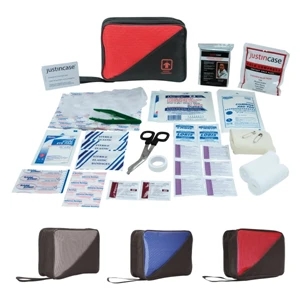 Family First Aid Kit. 71 Pieces, Including Cold Compress, Bandages And More