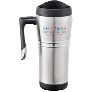 Cutter & Buck (r) Performance Series - Stainless Steel Travel Mug With Stainless Steel Liner, 16 Oz