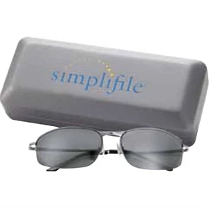 Edge - Sunglasses With Hard-shell Protective Case And Cleaning Cloth, Uv400, Black Color