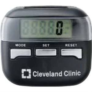 Marathon (r) - Solar-powered Pedometer. Measures Calories Burned And Steps Taken (1-99,999)