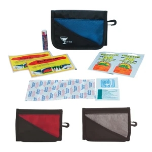 Winter Wallet, Includes 2 Hand Warmers, 1 Moist Towelette, Lip Balm And More