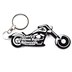 Anodized Aluminum Motorcycle Shape Key Chain And Bottle Opener Combination