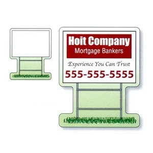 .019" - 2" X 2 1/2" Sign Stock Mini Magnet With Digital 4-color Process Print