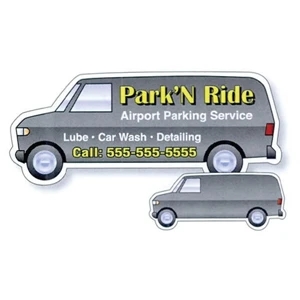 .019" - 4" X 1 11/16" Van Stock Mini Magnet With Digital 4-color Process Print