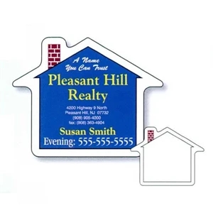 .019" - 2 1/2" X 2" House Stock Mini Magnet With Digital 4-color Process Print