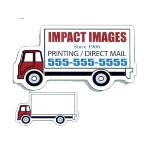 .019" - 2 1/4" X 1 1/4" Truck Stock Mini Magnet With Digital 4-color Process Print