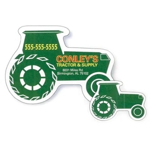 .019" - 3 1/2" X 2 1/2" Tractor Stock Mini Magnet With Digital 4-color Process Print