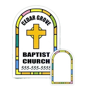 .019" - 2 1/8" X 3 1/4" Window Stock Mini Magnet With Digital 4-color Process Print