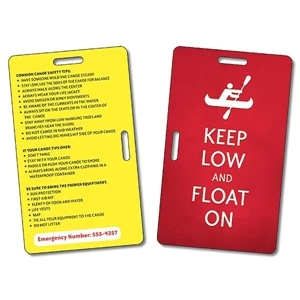 Extra-thick Laminated Double-punch I.d./wallet Card - 3.75 X 2.25 - 24 Pt
