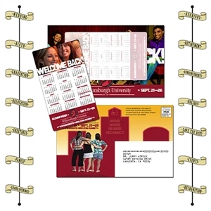 Magna-peel (tm) - Announcement Postcard (8.5 X 5.25) With 3.5 X 6 Magnet
