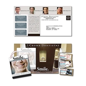 Magna-peel (tm) - Health Postcard (10.5" X 5.5") With 3 Perforated Coupons And 3.5 X 4 Magnet