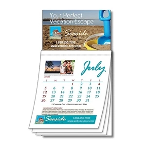 Magna-cal (tm) - Business Card Magnet Calendar - Custom 3.5 X 6.25. Design Your Own Unique Calendar!