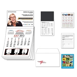 Magna-cal (tm) - Business Card Magnet R.e. Calendar-july 2012. Avail. To Ship 5/15/12 Through 5/14/12