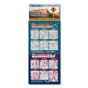 Magna-card (tm) - Magnet - Business Card - Basketball/hockey Combo Schedules (3.5" X 9")
