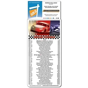 Magna-card (tm) - Magnet-business Card-nascar Racing Schedules (3.5x9). Available To Ship In January