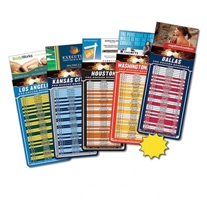 Magna-card (tm) - Magnet - Business Card - Soccer Schedules (3.5 X 9). Available To Ship In February
