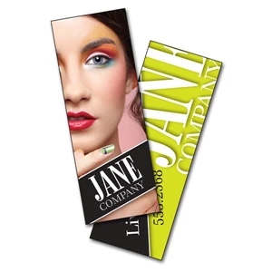 B. Unique - Extra-thick Uv-coated (1s) Mini Paper Business Card (2.75x1) - Shaped