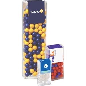 Sixlets (r) - Candy Coated Chocolate Flavored Candies In A 1.6875" X 1" X 3.75" Dispenser
