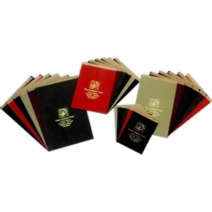 Shadow Stripe Tinted Merchandise Bag With Hot Foil Stamping. 8 1/2" X 11"