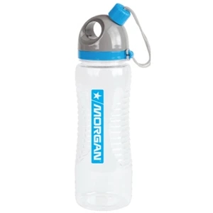 Groove - Water Bottle Features Wide Mouth Opening With Quick, Screw-on Lid; 27 Oz