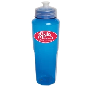 Polysure (tm) - 32 Oz. Food Grade Pet Bottle Has A Nostalgic Retro Design