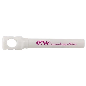 Ramona - White - Corkscrew Wine Opener/corkscew Cover Doubles As Handle