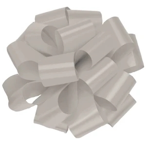 4" - Pre-notched Pull Apart Bow Made From High Luster Polypropylene Ribbon With Sheen