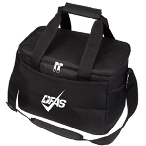 The Biggie - Cooler Bag, Black, With Extra Long Adjustable Detachable Shoulder Strap