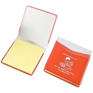 Note Poster With Refillable 50 Sheet 3" X 3" Self Adhesive Note Pad. Close-out