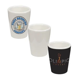 This 1.5 Oz Ceramic Shot Glass Is Our Most Popular Dye-sublimation Substrate!