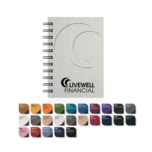 Deluxe Cover Large Note Pad Journal With 100 Sheets Ruled Recycled Writing Paper