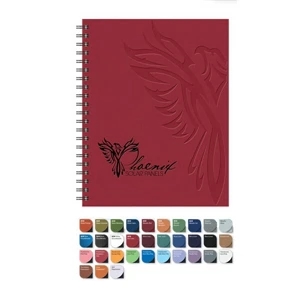 Large Notebook, 8.5" X 11" With 100 Sheets Ruled Recycled Writing Paper