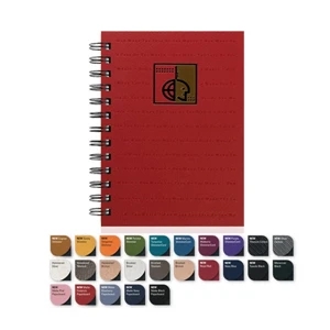 Deluxe Cover 5" X 7" Note Pad Journal With 100 Sheets Ruled Recycled Writing Paper