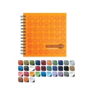 7" X 7" Square Note Pad Journal With 100 Sheets Ruled Recycled Writing Paper