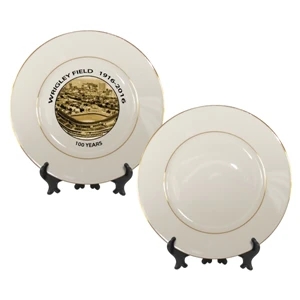 Finely-crafted Decorative Plate Has The Appeal Of Fine China With O The Price Tag, 10"