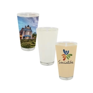 Bottoms Up! This Sublimation Pint Glass Is Great For Promotions, Events, And More!